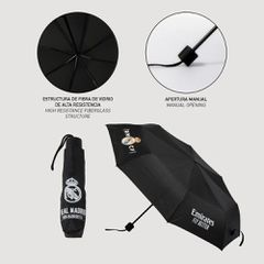 Real Madrid folding manual umbrella-thumb-3