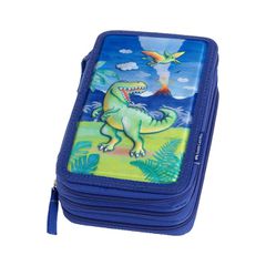 Faber-Castell - Triple Decker pencil case - Dinosaur (573044 ) / Toys