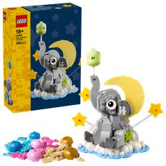LEGO - LEGO Iconic - Baby Elephant in the Sky (40814) / Toys