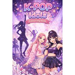 Colour by Chef Works - Målarbok: K-pop idols (915010) / Toys