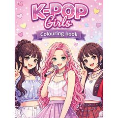 Colour by Chef Works - Målarbok: K-pop girls (915011) / Toys