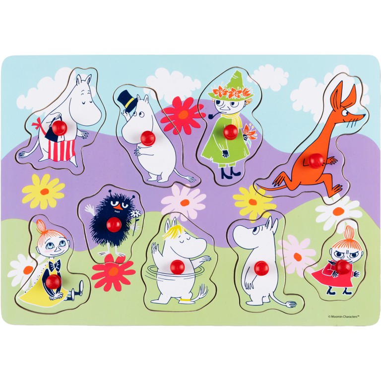 Moomin - Peg puzzle Spring (35527006) / Toys