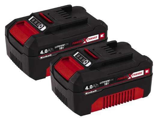 Battery 18 V 2 x 4.0 Ah EINHELL