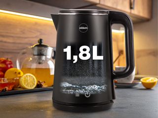 ELDOM C515C Cordless Kettle 1.8 L 2000 W Black-thumb-2