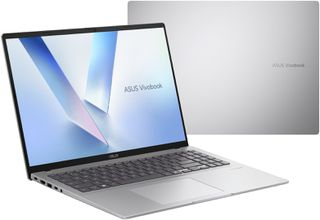 ASUS Vivobook 16 X1607AA-MB010W Ultra 5 325 16.0" WUXGA IPS-level panel 60Hz 300 nits AG 16GB DDR5 512GB SSD Intel Graphics WLAN + Bluetooth 1080p webcam 42Wh battery Windows 11 Cool Silver