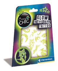 Clementoni - Glow in the Dark Tattoo (I-18121) / Toys