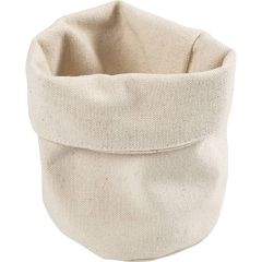 Creativ Company - Fabric Baskets - Light Natural - H: 14,5 cm, Dia: 9 cm (498470) / Toys