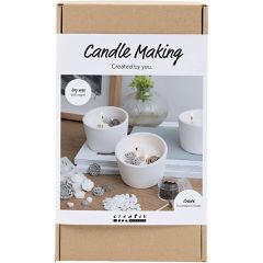 DIY Kit - Craft Kit Candle Making, Rose, beige, white, cream, 1 pack (977857) / Toys