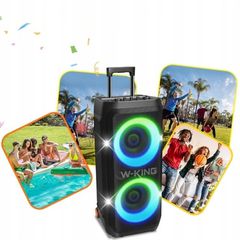 W-KING T12 Wireless Bluetooth Speaker – Black-thumb-3