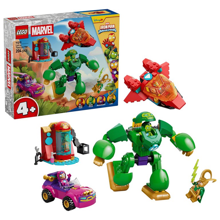LEGO MARVEL 11211 Loki vs Team Iron Man