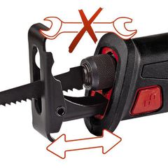 Einhell TE-AP 18 Li sabre saw Black,Red-thumb-2
