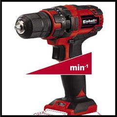 Cordless Drill AKU TC-CD 18/35 Li-Solo EINHELL Black, Red-thumb-3