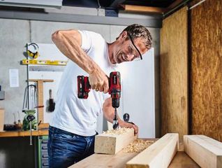 Cordless Drill AKU TC-CD 18/35 Li-Solo EINHELL Black, Red-thumb-4