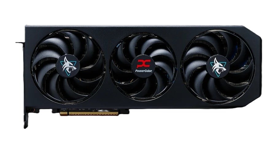 Graphics card. PowerColor RX9070GRE Hellhound