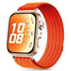 Tech-Protect Nylon Strap for Huawei Watch Fit 3 / 4 / 4 Pro / 5 / 5 Pro - Orange