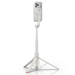 Spigen S582W Bluetooth Selfie Stick - Beige-thumb-2