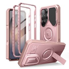 Tech-Protect Kevlar MagSafe 2-Set Case for Samsung Galaxy S26 Ultra - Pink