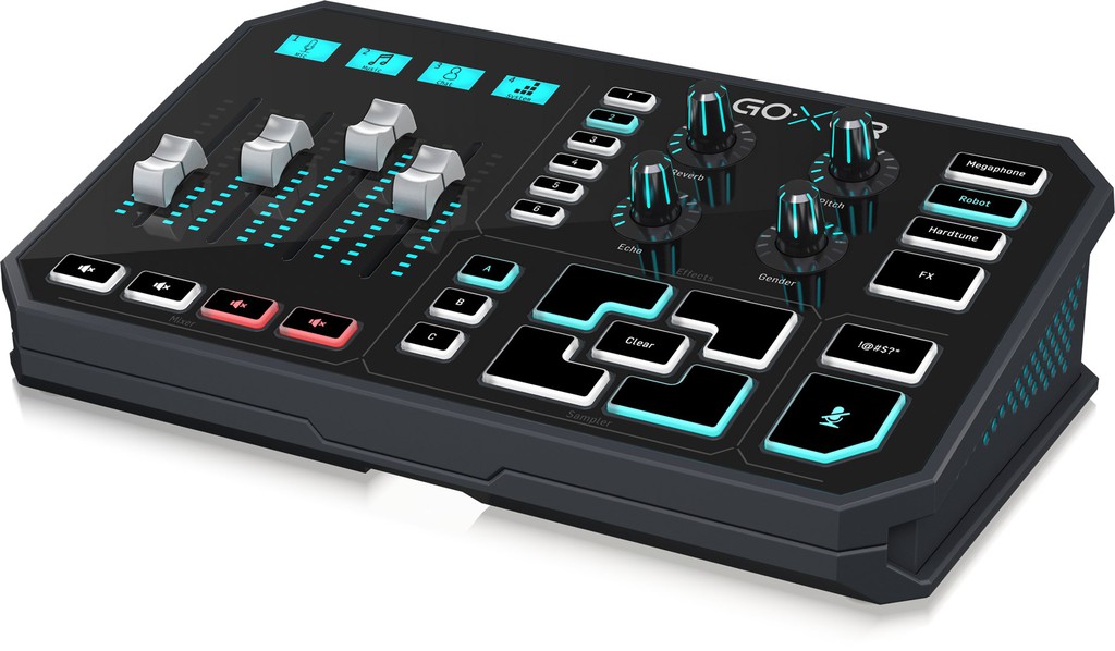 TC Helicon GO XLR - mixer and sampler for streaming