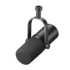BOYA CastMic P60D Studio Microphone Stand Wired USB XLR - Black-thumb-1
