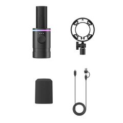 BOYA CastMic S60 Wired Dynamic Gaming Microphone USB XLR - Black-thumb-3