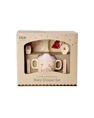 Rice - Melamine Baby Dinner Set - Fairytale Print - 4 pcs / Baby and Children