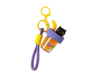 iTotal - Bubble Tea keychain BLACK CAT (XL3076) / Toys
