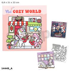 Ylvi - COZY World Colouring Book (0414449) / Toys