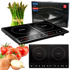 Induction cooker, two-burner adjustable hob, 2000W + 2000W BLOW-thumb-1