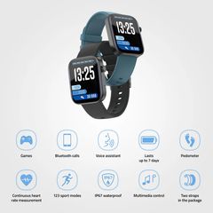 LAMAX BCool2 Plus Black Smartwatch-thumb-1