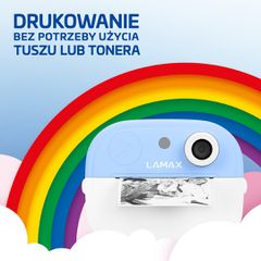 LAMAX InstaKid2 Play Kids Camera, blue-thumb-1