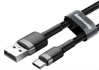 Baseus Cafule USB cable USB 2.0 0.5 m USB A USB C Black-thumb-1
