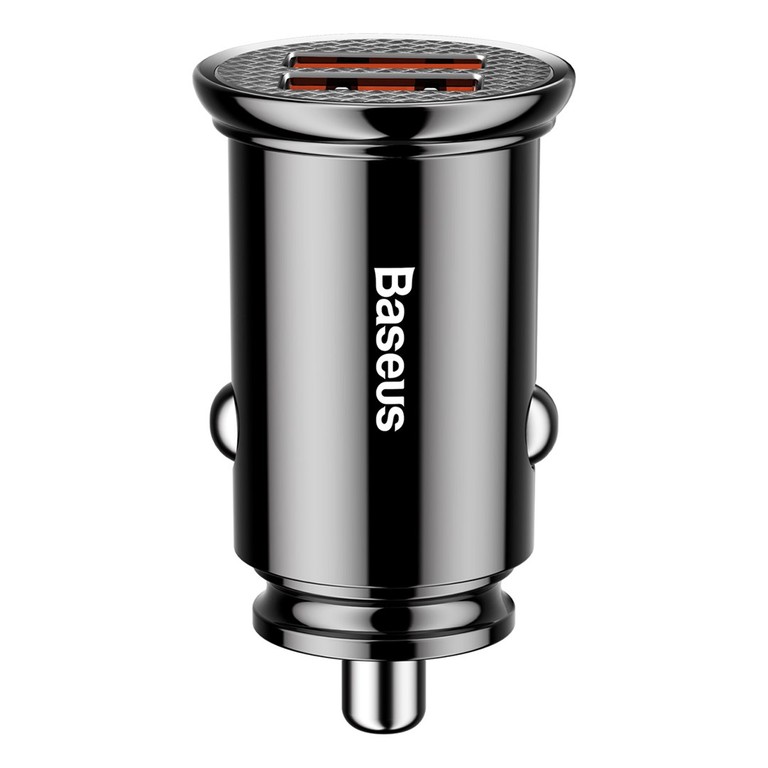 Baseus AB30BK mobile device charger Black Auto