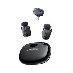 Acefast R2 Wireless Lavalier Microphones - Black-thumb-4