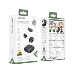 Acefast R1 Wireless Lavalier Microphones 2 pcs - Black-thumb-4