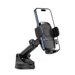 Acefast D57 Car Mount with Suction Cup for Dashboard/Windshield - Black-thumb-2