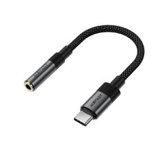 Acefast J12 USB-C to 3.5mm mini jack adapter - black