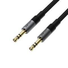 Acefast J10 AUX cable mini jack 3.5mm 1m - black-thumb-1
