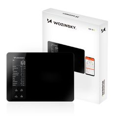 Wozinsky WIK-16 Smart Kitchen Scale with Digital Display, Bluetooth App - Black