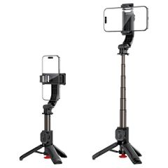 Acefast E42 Selfie Stick with Automatic Tripod and Bluetooth Remote Control 63 cm - Black-thumb-4