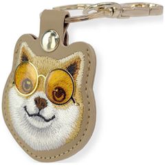 Nimmy Glasses Cool Dog Tracker Case - Brown-thumb-2