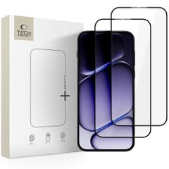Szkło hartowane Tech-Protect Glass Fit+ 2-Pack na OnePlus Nord 6 - czarne
