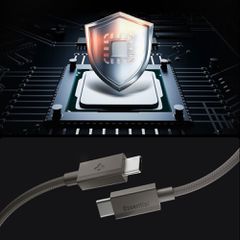 Spigen Essential EB6015CC USB-C Cable 60W 150 cm - Dark Gray-thumb-3