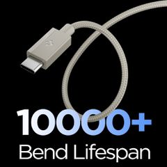 Spigen Essential EB6015CC USB-C Cable 60W 150 cm - Titanium-thumb-2