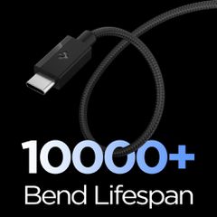 Spigen Essential EB6015CC USB-C Cable 60W 150 cm - Black-thumb-2