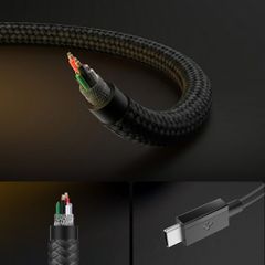 Spigen Essential EB6015CC USB-C Cable 60W 150 cm - Black-thumb-4