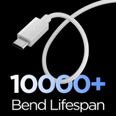 Spigen Essential EB6015CC USB-C Cable 60W 150 cm - White-thumb-2