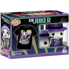 Set figure POP & Tee DC Comics Batman The Joker-thumb-2