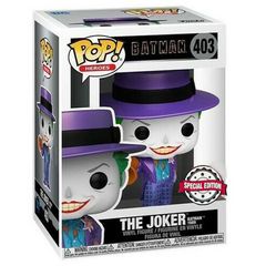 Set figure POP & Tee DC Comics Batman The Joker-thumb-1