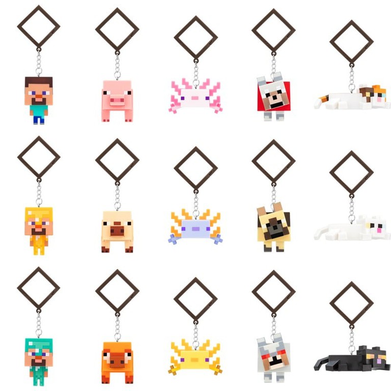 Minecraft - Reveals Backpack Buddies CDU 24pcs