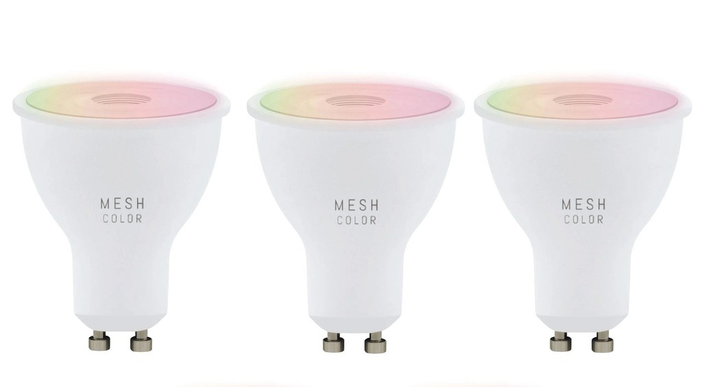 Eglo - Connect-Z GU10 Smart Bulb – RGB + Tunable White (3-Pack, Zigbee & Bluetooth) - Bundle / Electronics